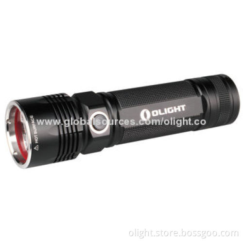 Micro USB Port Rechargeable Outdoor LED Flashlight with Up to 4 Days Run Time R40